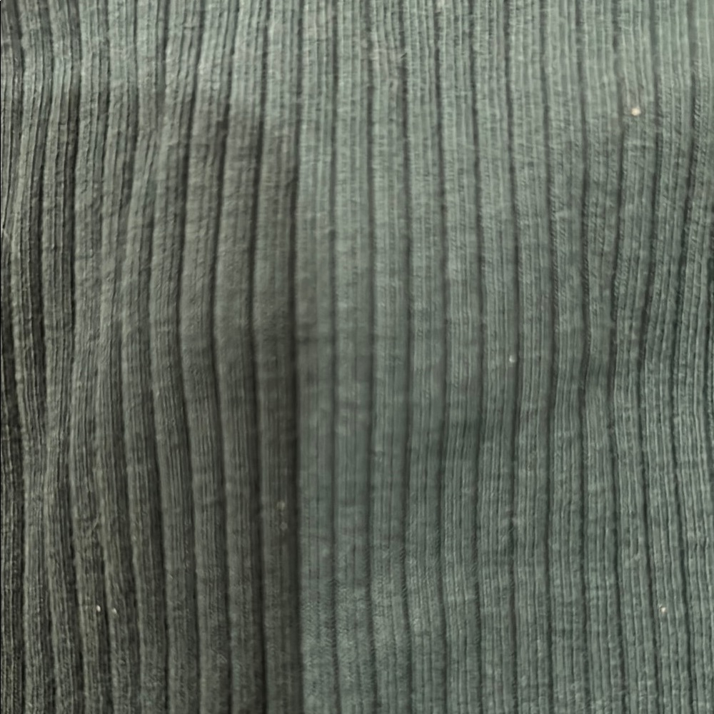 Green Ribbed Bustier Top - Picture 5 of 6